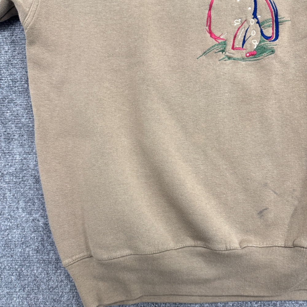 Crable‎ Sportswear Sweater Men's XL Golf Stained Embroidered Cotton Blend Beige - Picture 13 of 16